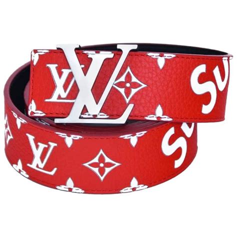 red and black lv belt|louis vuitton red belt men's.